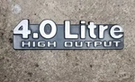 1991-1996 Jeep Cherokee 4.0 Litre High Output Emblem-badge Oem. Fixed Price $30.00.