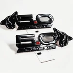 New V8 Black Howling Coyote 5.0 Fender Emblems Fits 15-24 Mustang, F150,. Fixed Price $54.86.