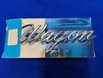 Ford Genuine Nos Wagon Emblem Name Plate C9AZ-7125623-K (QTY-1). Fixed Price $40.00.
