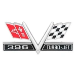 Oer "396 V-flag" Front Fender Emblem. Fixed Price $44.59.