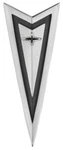 Restoparts Arrowhead Hood Emblem For 1966-1967 Pontiac Tempest Lemans Gto. Fixed Price $50.98.