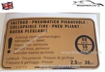Porsche Collapsible Emergency Spare Tyre Decal - 91170113704. Fixed Price $24.12.