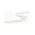 Genuine Porsche Macan "s" Rear Emblem Logo Chrome Finish 95B853675A. Fixed Price $59.95.