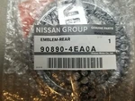 2017-2020 Nissan Rogue Sport Rear Hatch Gate Emblem Logo 90890-4EA0A. Fixed Price $50.00.