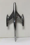 Oem Gm Chrome Rh Fender Rocket Ornament 570460 1957 Oldsmobile Super 88 98 (srb. Fixed Price $233.71.