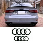 Audi Badge Gloss Black Front Or Rear All Sizes And Models 8Y5853742A. Fixed Price $23.99.