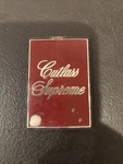 For 1986 Oldsmobile Cutlass Supreme 4 Door Header Panel Emblem. Fixed Price $50.00.