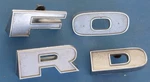 Ford Truck Letters Nice Set D3TB-8A342 83 84 85 86 87 Chrome Oem Aa Ba Ca Da. Fixed Price $64.99.