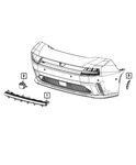 Genuine Mopar Led Lamp 68612088AH. Fixed Price $89.30.