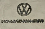 Vintage Volkswagen Vw Beetle Emblems Badge Lot Oem Metal Bug Script Logo. Fixed Price $49.95.