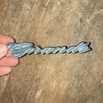 Ford Mustang Grande Emblem Badge C9ZB-6550398-A Oem 1969 1970 Genuine Metal Trim. Fixed Price $29.00.