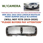 2021 2022 2023 Lincoln Nautilus Front Upper Grille W/camera MA1Z-8200-MA. Fixed Price $300.00.