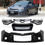 Fit 2014-2016 Toyota Corolla Bumper Cover Upper Lower Grille Headlights. Fixed Price $349.99.
