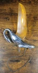 Vintage Chrome Packard Swan Gem Hood Ornament Illuminated. Fixed Price $75.00.