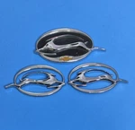 1994-2009 Chevrolet Impala Pair Side Pillar Rear Emblem Badge Symbol Oem Set. Fixed Price $14.74.