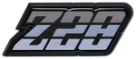 1980-81 Camaro Z28 Fuel Door Emblem Silver With Hardware. Fixed Price $80.74.