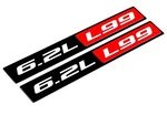 Pair Of Emblem Decal Sticker (6.2L- L99). Fixed Price $23.99.
