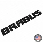 Brabus Emblem 3D Trunk Logo Nameplate Badge Letter Mercedes Amg - Gloss Black. Fixed Price $24.99.