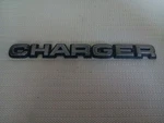 1980'S Mopar Dodge Charger Rear Trunk Lid Vtg Emblem Plastic Chrome Oem 5230795. Fixed Price $13.00.