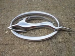 Chevy Impala Side Emblem Badge Decal Logo Pillar Chrome Chevrolet Oem Genuine. Fixed Price $15.98.