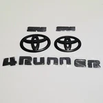Toyota 4 Runner Front &tailgate Black Overlay 2019, 2020, 2021 5 Piece Set New. Fixed Price $35.00.