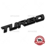 Universal 3D Car Mini Turbo Fender Truck Nameplate Logo Badge Emblem Sport Black. Fixed Price $12.99.