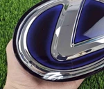 Lexus 2013-2021 LX570 2014-2019 GX460 Front Grille Blue Emblem Badge Logo 175MM. Fixed Price $43.23.