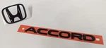 Genuine Honda Gloss Black H-mark & Accord Emblems 08F20-30A-100. Fixed Price $86.63.