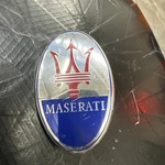 Maserati Trident Emblem Grille Nose Bumper Oval New 2-7/8" X 1-3/4"- 670101565. Fixed Price $30.00.