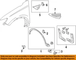 Ford Oem 19-23 Nautilus Fender Exterior Trim-ornament KA1Z16720AB. Fixed Price $55.84.