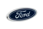 1994-2004 Mustang V6, Gt, Cobra Rear Trunk Lid 3.5" Blue Ford Oval Badge Emblem. Fixed Price $27.50.