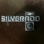 1981-87 Chevrolet; Silverado; Dash Emblem; Gm Licensed. Fixed Price $22.49.