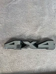1984-1996 Jeep Cherokee Xj Comanche Mj 4X4 Emblem Badge Used 8955-007-817. Fixed Price $15.00.