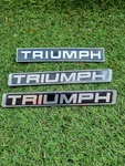 3 X Triumph Boot Badge, Fray 88627565 JF4846 And 88627252 4795. Fixed Price $19.96.