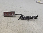 Original 1967 Chrysler Newport Quarter Panel Emblem 2783583. Fixed Price $25.00.