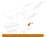 Gm Oem 91-24 Malibu Trunk Lid Exterior Trim-nameplate 23362184. Fixed Price $32.53.