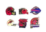 Buffalo Bills Past Logos & Helmets Nfl Football 6 Pin Set. Fixed Price $22.22.