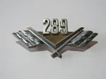 1960'S Metal Vintage Ford Badge Emblem C50B-16237-A Mustang / Fairlane. Fixed Price $39.95.
