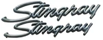 1974-76 Corvette "stingray" Front Fender Emblems Pair. Fixed Price $127.00.