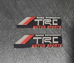 Aluminum Metal Tr-d Decal Emblem Sticker For Racing Development Car Badge Jdm 33. Fixed Price $24.95.