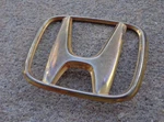 Honda 3.625" Gold Trunk Emblem Badge Logo Civic Accord Oem Genuine Original. Fixed Price $22.98.