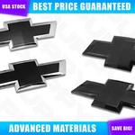 Fit For Silverado 1500 2500HD 3500HD Black Front Rear Tailgate Bowtie Emblem Set. Fixed Price $41.79.