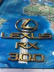 Oem 99-03 Lexus RX300 Rear Gold Emblems Hatch PT577-48021. Fixed Price $45.00.