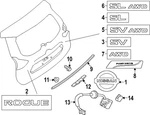 Genuine Nissan Hatch Emblem 90892-4BC0A. Fixed Price $83.47.