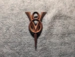V 8 Ford 33 Car- 34 Truck Emblem. Fixed Price $45.00.