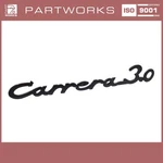 Lettering Original Porsche Carrera 3.0 Black 91155931705. Fixed Price $99.59.