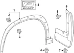 Genuine Lexus Fender Emblem 75362-0E050. Fixed Price $55.88.