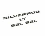 2019-2026 Chevrolet Silverado Trailboss Lt Gloss Black Emblems 86539786 Oe Gm. Fixed Price $142.98.