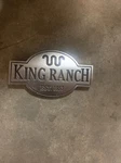 Ford King Ranch Tailgate Emblem #HC3B-99402A17-AA Ba Oem. Fixed Price $50.00.