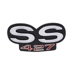 For Camaro Standard & 1967-1968 R/s, Grille Emblem, Ss 427 Trim Par. Fixed Price $107.25.